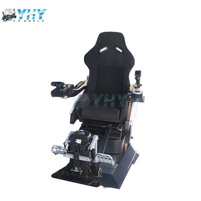 Профессиональный игровой автомат для авиасимулятора с алюминиевым креслом и системой движения
