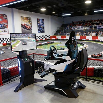 YHY AR Real Scene Racing Simulator сочетает в себе захватывающий FPV и высокопроизводительное оборудование для коммерческих развлекательных заведений