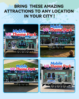 Мобильный VR-парк развлечений с возможностью настройки для парков аттракционов и развлечений
