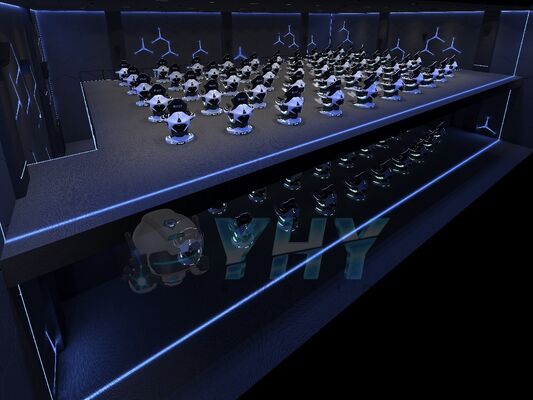 9D VR Симулятор динамического кино New Dynamic 360 Rotation Experience Многопользовательская проекционная игра Vr Атракции Кино