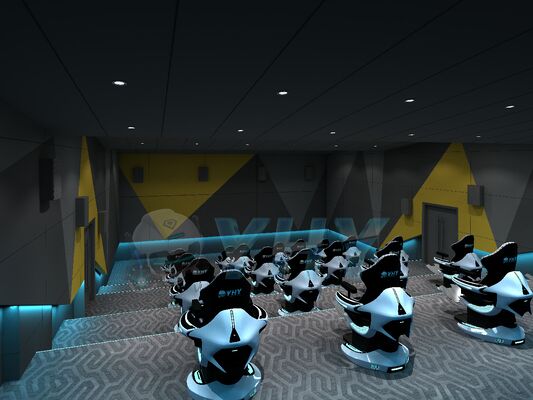 YHY Ultimate Crossing 2 9D VR Динамический кинотеатр Комплексные решения с поддержкой платформы движения 3-DOF, индивидуальный заказ