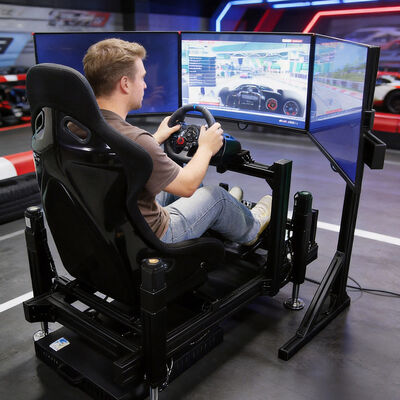 Новый прибытие YHY VR Автомобильные гоночные игровые машины Динамический симулятор Движение машины вождения гоночный симулятор
