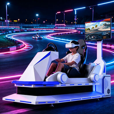 VR Indoor Racing Car Simulator Arcade Виртуальная реальность Мотоциклетные гоночные игры