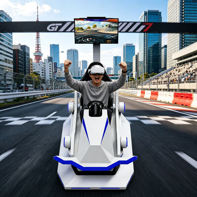 VR гоночный симулятор 3DOF Платформа гоночный автомобиль Симулятор скоростного вождения гоночная игра аркадная машина VR игровая машина