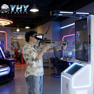 Низкая стоимость высокая доходность Бизнес-команда битва VR пистолет битва симулятор аркадная игра машина