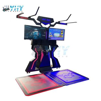 VR 360 виртуальная реальность для двух игроков боевая платформа с металлическим и стекловолокнистым строительством для внутреннего использования в торговых центрах