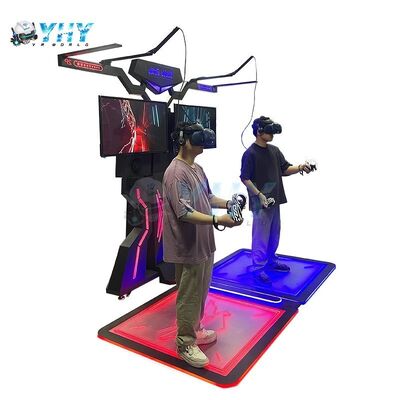 Аркадная виртуальная реальность танцевальный музыкальный симулятор VR ходьба платформа 2 игроков VR боевой симулятор