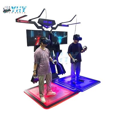 Интерактивная игровая площадка VR Стрельба с пистолетом Симулятор игровой автомат для продажи Аркадная VR Боевая машина с очками Htc Vr