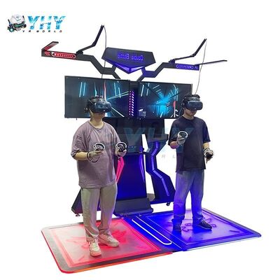 Золотая рука 9D VR интерактивный симулятор стоячая платформа 2 игрока Внутренний/Внешний Прочный металл/Пластик HTC Vive