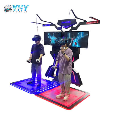 Золотая рука 9D VR интерактивный симулятор стоячая платформа 2 игрока Внутренний/Внешний Прочный металл/Пластик HTC Vive