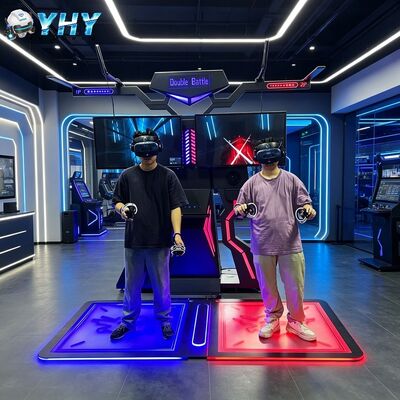 VR Two Versus Motion-sensing игровая консоль многопользовательская онлайн Большая стрельба Гром Темное поле битвы Музей опыта оборудование