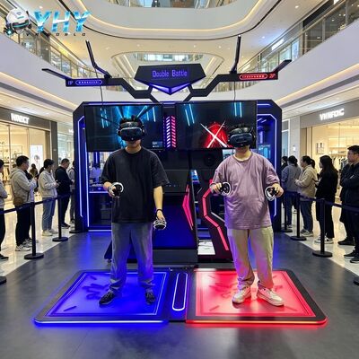 Золотая рука 9D VR интерактивный симулятор стоячая платформа 2 игрока Внутренний/Внешний Прочный металл/Пластик HTC Vive