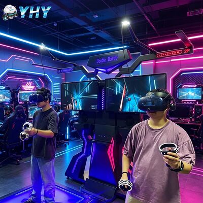 2 игрока VR Walker Аркадная беговая дорожка Машина VR Симулятор ходьбы Виртуальная реальность Пешеходная платформа Внешнее/внутреннее домашнее использование