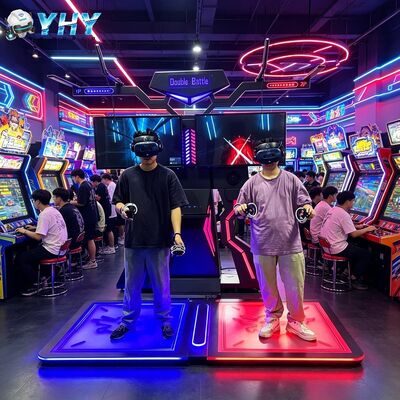 Гуанчжоуский игровой парк China Battle Games 2 Players Space VR FPS Игровой симулятор VR Arena