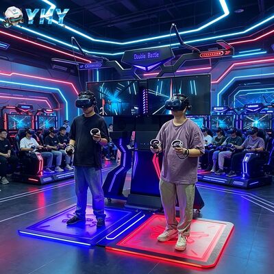 Аркадная виртуальная реальность танцевальный музыкальный симулятор VR ходьба платформа 2 игроков VR боевой симулятор