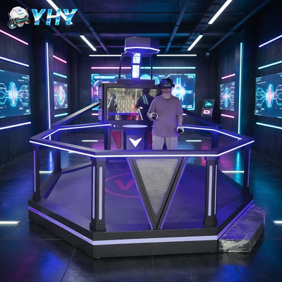 Однопользовательская VR Аркадная группа Игры Машина 9D Охота Стрелять Бесплатная ходьба VR Боевой симулятор Стрелять из пистолета VR Arena