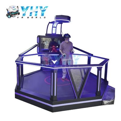 Тематический парк Indoor Earn Money Виртуальная реальность Battle Games Machine VR Walking Platform