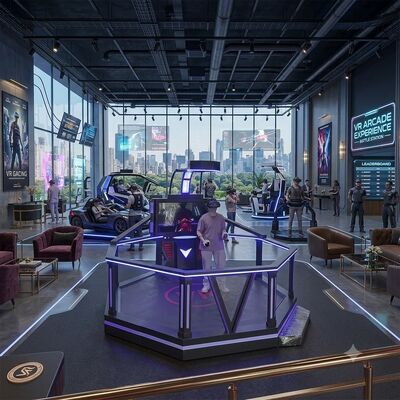 Модная VR прогулочная платформа, парк развлечений, виртуальная реальность, 9d игровая консоль, VR CS VR, симулятор, игровая консоль