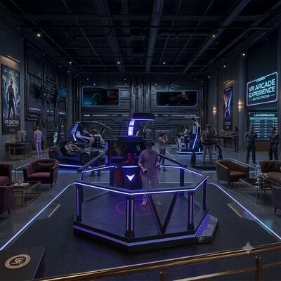 Оборудование виртуальной реальности Симулятор игры Vr 360 Прогулочная платформа виртуальной реальности VR Оборудование для стоячей платформы