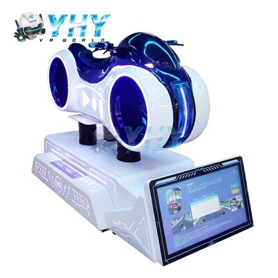Игровой автомат для гонок на мотоциклах в виртуальной реальности 9D, симулятор вождения гоночного автомобиля, симулятор мотоцикла VR