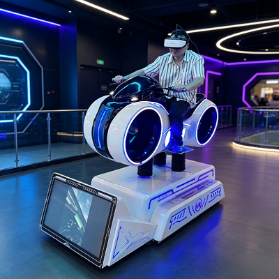 Сверхпривлекательный электрический VR-симулятор для гонок Мотоцикл & Автомобиль VR-мотоцикл для использования на игровой площадке