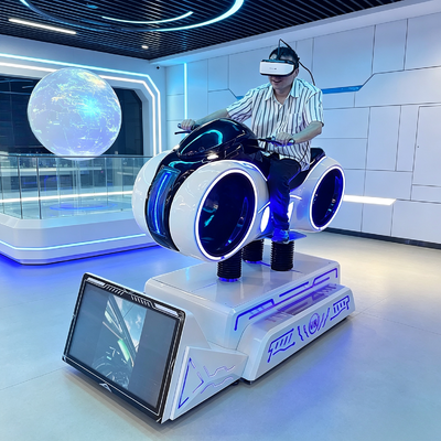 Игровой автомат для гонок на мотоциклах в виртуальной реальности 9D, симулятор вождения гоночного автомобиля, симулятор мотоцикла VR