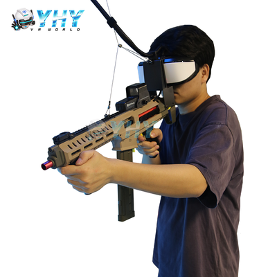VR-шутер с динамической платформой для игровых автоматов в парках развлечений