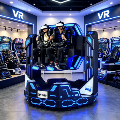 Заводская патентная игровая машина виртуальной реальности YHY на 2 игрока с углом обзора 360 720 1080 градусов