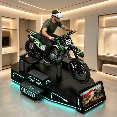 Высокоточная платформа для мотоциклов VR с обратной связью движения в реальном времени