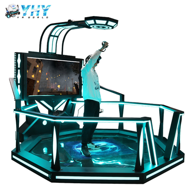 9d Vr Тематический парк Стоящая платформа 360 Видение Стрельба Симулятор 3,0 м Пространство
