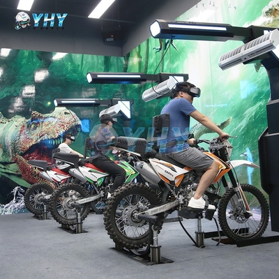YHY 6-местная VR-мотоциклетная игра с реалистичными HD панорамными изображениями