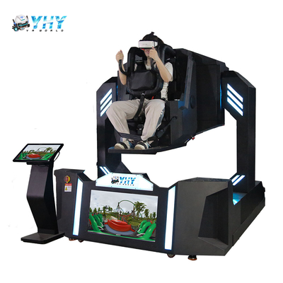 Аттракцион виртуальной реальности 720 Degree Roller Coaster VR Game Machine, симулятор вращения на 360 градусов, оборудование для тематических парков