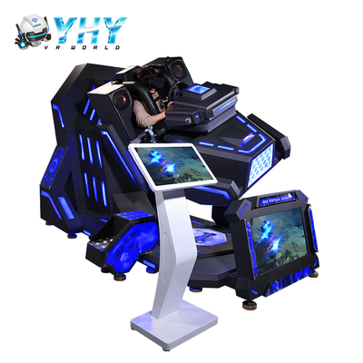 9D VR симулятор виртуальной реальности многопользовательской гоночной игры, вращающейся на 360 градусов, американские горки