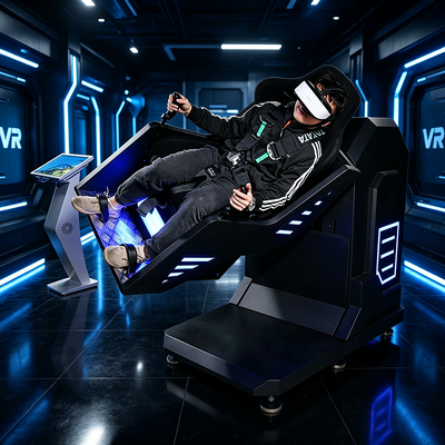 Одноместный 360-градусный ротационный ролик VR с высокими эффектами погружения