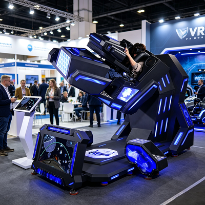 Индустриальный 360 VR терминатор симулятор для парков развлечений и тематических парков