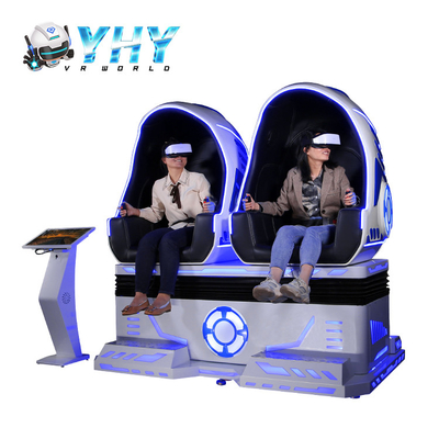 Стул DOF VR кино 3 яйца VR двойных мест 9D с игрой стрельбы русских горок