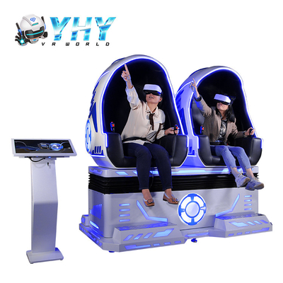 Разбивочный имитатор стула яйца виртуальной реальности парка 9D 2 игроков/с стеклом Deepoon