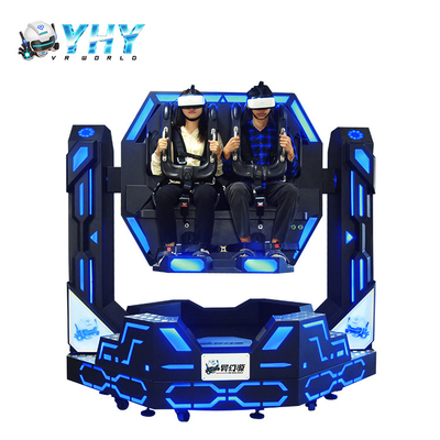 2 имитатор 8.0KW мест 9D VR с игрой симуляции русских горок VR