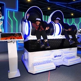 2 кино фильма имитатора 2.5KW VR стула 9D виртуальной реальности места с крутым освещением